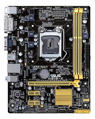 Материнская плата ASUS H81M-K – фото
