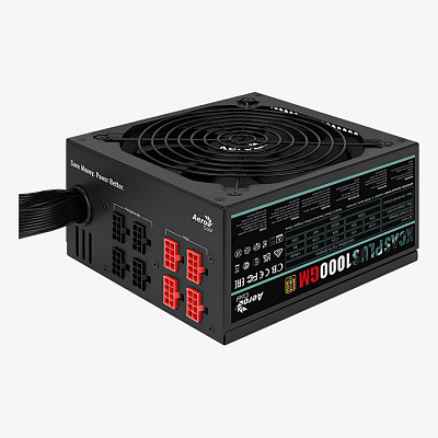 Блок питания AEROCOOL KCAS PLUS 1000GM 1000Вт – фото