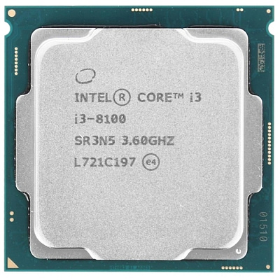 Процессор INTEL CORE I3-8100 – фото