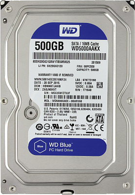 Жесткий диск WD WD5000AAKX 500Гб (Новый) – фото