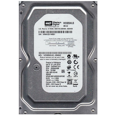 Жесткий диск WD WD3200AVJS 320Гб – фото
