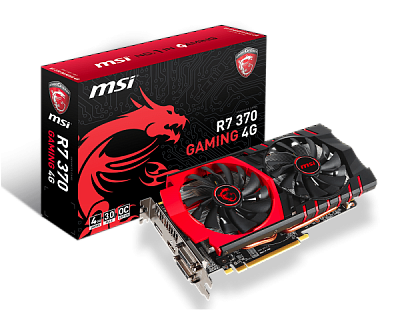 Видеокарта MSI RADEON R7 370 GAMING 4Гб – фото