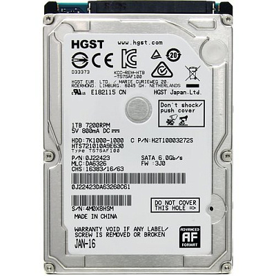 Жесткий диск HGST HUA722010CLA330 1Тб #1 – фото