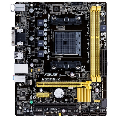 Материнская плата ASUS A55BM-K – фото