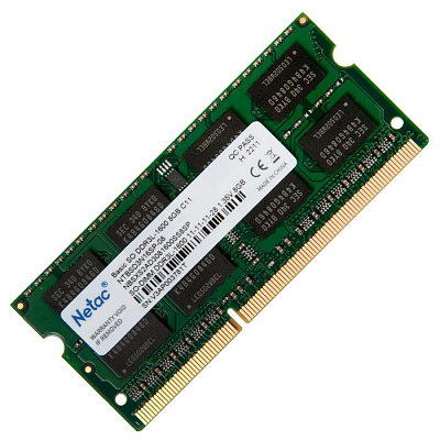 Оперативная память SO-DIMM NETAC NTBSD3N16SP-08 DDR3L 8Гб (Новая) – фото