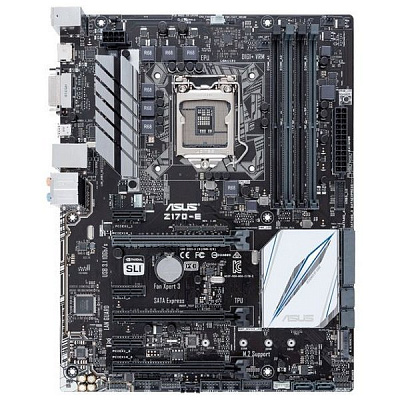 Материнская плата ASUS Z170-E – фото