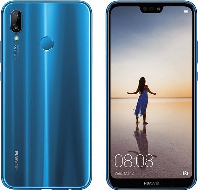 Смартфон HUAWEI P20 LITE BLUE ULTRAMARINE 64Гб (ANE-LX1) – фото