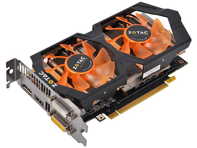 Видеокарта ZOTAC GEFORCE GTX760 2Гб – фото