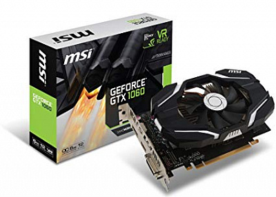 Видеокарта MSI GEFORCE GTX1060 6Гб – фото