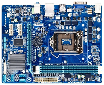 Материнская плата GIGABYTE GA-H61-S1 – фото