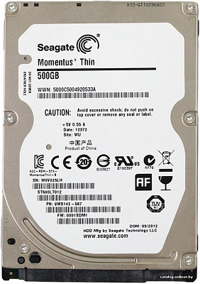 Жесткий диск для ноутбука SEAGATE ST500LT012 500Гб #2 – фото