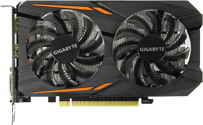 Видеокарта GIGABYTE GEFORCE GTX1050 OC 2Гб – фото
