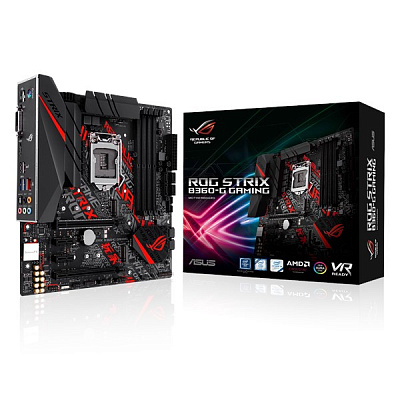 Материнская плата ASUS ROG STRIX B360-G GAMING – фото