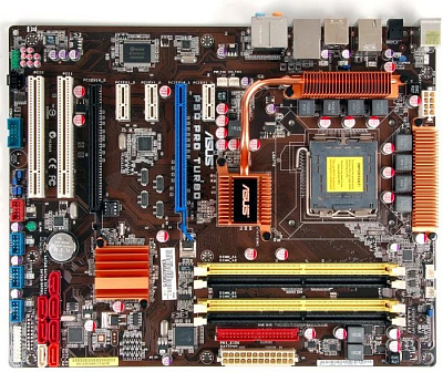 Материнская плата ASUS P5Q PRO TURBO – фото