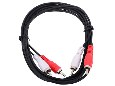 Кабель 2xRCA (m) — 2xRCA (m), 1,5м – фото
