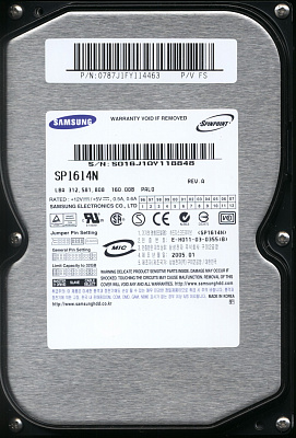 Жесткий диск SAMSUNG SP1614N 160Гб – фото