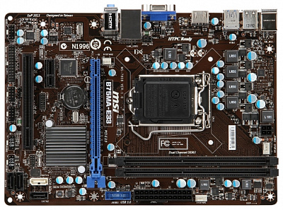 Материнская плата MSI B75MA-E33 – фото
