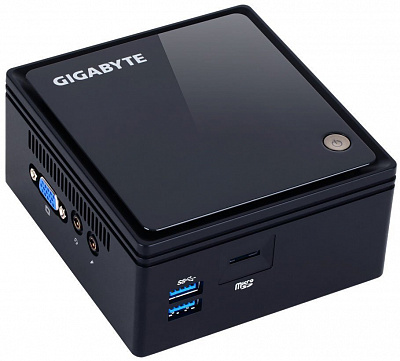 Неттоп GIGABYTE BRIX GB-BACE-3000 (Без жесткого диска) – фото