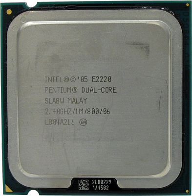 Процессор INTEL PENTIUM E2220 – фото