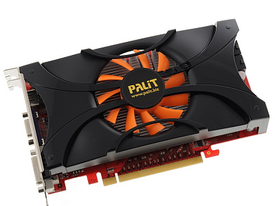 Видеокарта PALIT GEFORCE GTX460 1Гб – фото