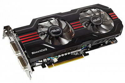 Видеокарта ASUS GEFORCE GTX560 TI DUAL OC 1Гб – фото