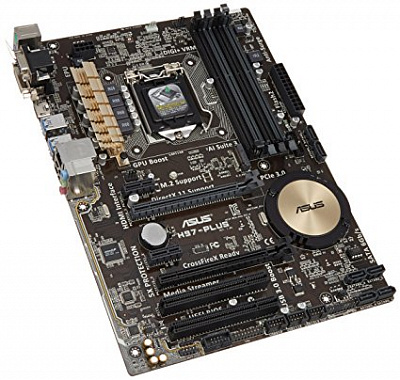 Материнская плата ASUS H97-PLUS – фото