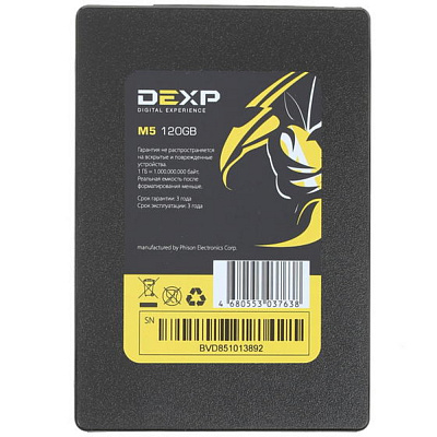 Накопитель SSD DEXP M5 120Гб #2 – фото
