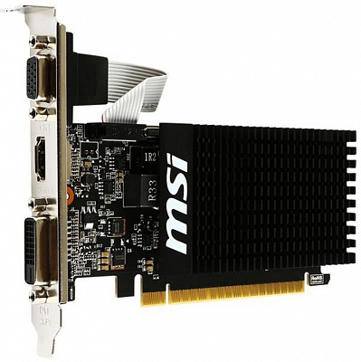 Видеокарта MSI GEFORCE GT710 SILENT 1Гб (Уценка) – фото