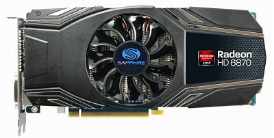 Видеокарта SAPPHIRE RADEON HD6870 1Гб – фото