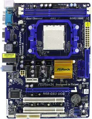 Материнская плата ASROCK N68-GS3 UCC – фото