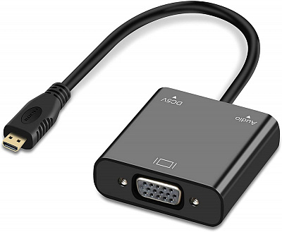 Переходник VGA-mini HDMI – фото