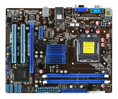 Материнская плата ASUS P5G41T-M LX – фото