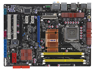 Материнская плата ASUS P5K PRO – фото