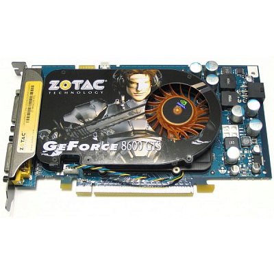 Видеокарта ZOTAC GEFORCE 8600GTS 512Мб – фото