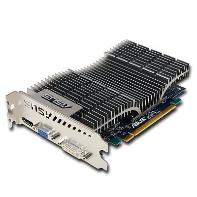Видеокарта ASUS GEFORCE 9400GT SILENT 512Мб – фото
