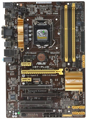 Материнская плата ASUS H87-PLUS – фото