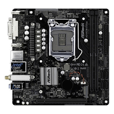 Материнская плата ASROCK H310CM-ITX/AC – фото