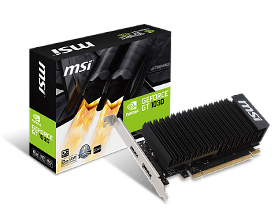 Видеокарта MSI GEFORCE GT1030 OC SILENT LP 2Гб (Новая) – фото