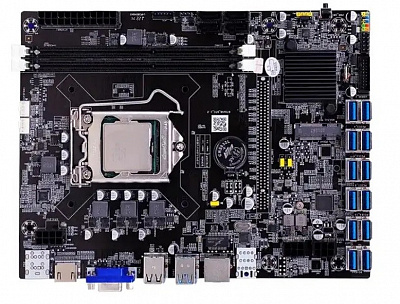 Материнская плата BINGJU B75USB BTC 1.2 – фото