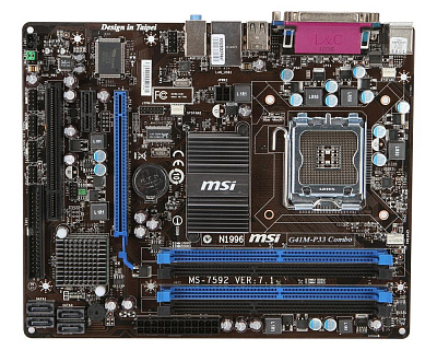Материнская плата MSI G41-P33 COMBO – фото