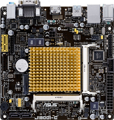 Материнская плата ASUS J1800i-C – фото