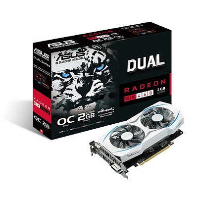 Видеокарта ASUS RADEON RX 460 2Гб – фото