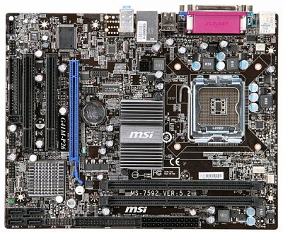 Материнская плата MSI G41M-P26 – фото