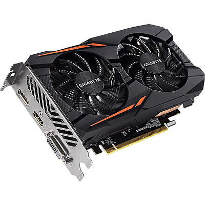 Видеокарта GIGABYTE RADEON RX 560 GAMING OC 4Гб – фото