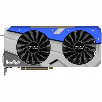 Видеокарта PALIT GEFORCE GTX1080 GAMEROCK PREMIUM 8Гб – фото