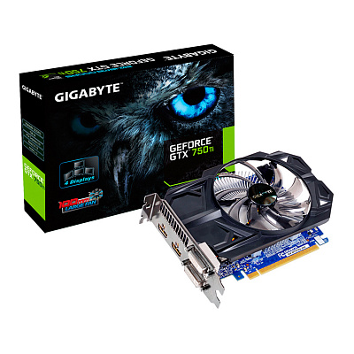 Видеокарта GIGABYTE GEFORCE GTX750 TI WINDFORCE 2Гб – фото