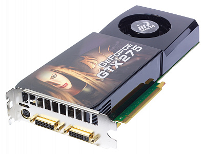 Видеокарта INNO3D GEFORCE GTX275 896Мб – фото