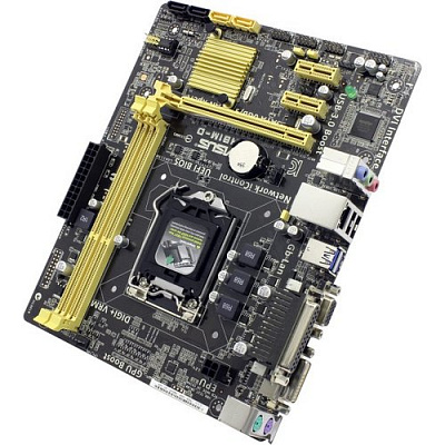 Материнская плата ASUS H81M-D – фото