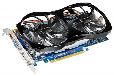 Видеокарта GIGABYTE GEFORCE GTX550 TI 1Гб – фото