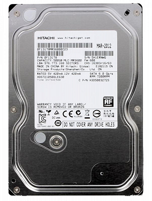 Жесткий диск HITACHI HDS721050DLE630 500Гб #3 – фото